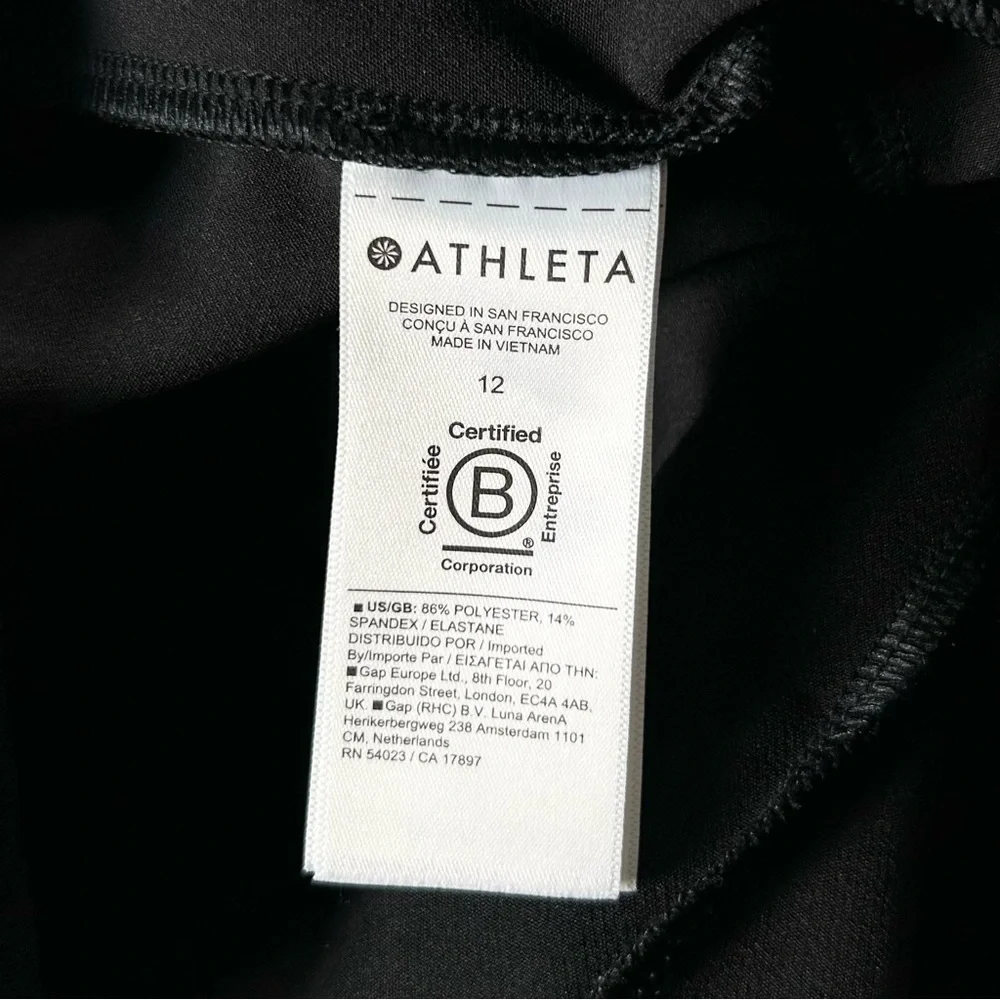 Athleta Endless High Rise Pant Black 12 Regular - Picture 14 of 14